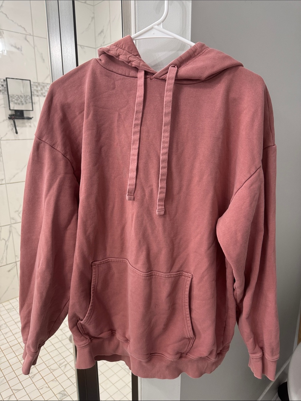 aerie Mauve Pink Oversized Pullover Hoodie